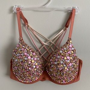 NEW! Handmade bedazzled bra!